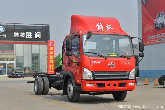 解放虎vh大王驾到180马力54米排半仓栅式轻卡国六ca5120ccyp40k46l4e6