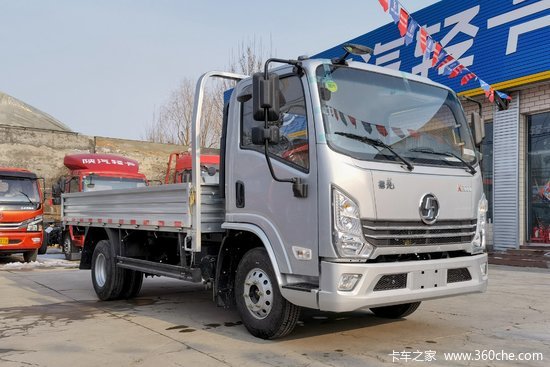 陕汽轻卡德龙k3000160马力418米单排栏板载货车国六ytq1111kk422