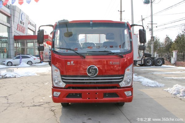 陕汽轻卡 德龙K3000 舒适型 160马力 5.4米排半栏板载货车(国六)(YTQ1141LL40A0)