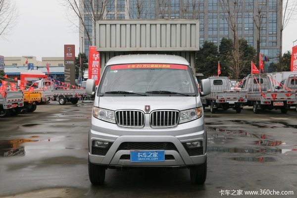 金杯 T5 1.6L 123马力 汽油 3.375米单排翼开启厢式微卡(JKC5034XYKD6LE)