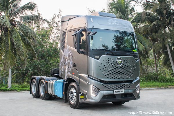 福田 欧曼银河 穿越版 580马力 6x4 amt自动挡牵引车(国六)(bj4259y6