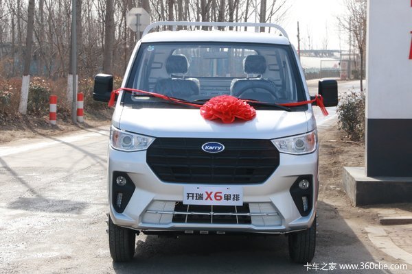 开瑞 X6 舒适型 1.6L 122马力 汽油 3.4米单排厢式微卡(国六)(SQR5030XXYH311)