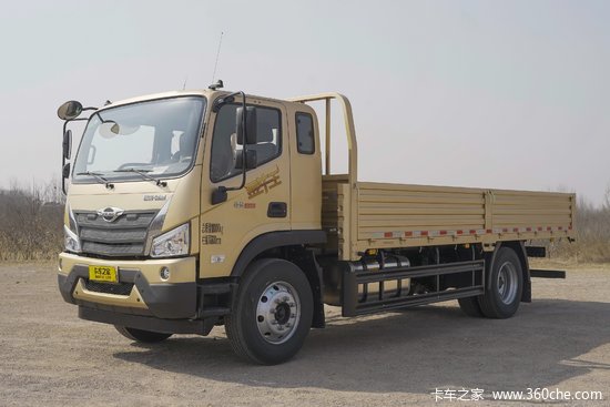 福田时代领航es5金牛王200马力4x258米排半栏板载货车国六bj1184vlpfk