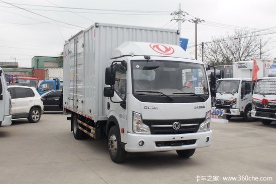 东风凯普特k6n智悦版136马力409米单排厢式轻卡国六eq5042xxy3cdfac