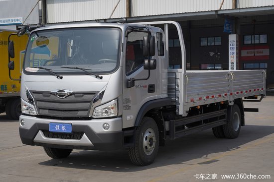 福田时代领航es5190马力4x254米排半栏板轻卡国六8挡bj1104vepfd02