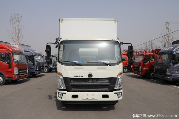 中国重汽HOWO 统帅 150马力 4X2 4.1米冷藏车(国六)(ZZ5047XLCH3315F145)