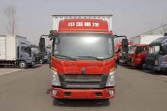 中国重汽HOWO 悍将 120马力 3.85米排半厢式轻卡(国