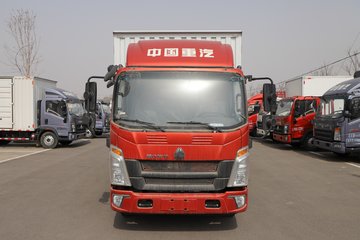 中国重汽HOWO 悍将 190马力 3.85米排半厢式轻卡(国六)(重汽10挡)(ZZ5117XXYH3315F1)