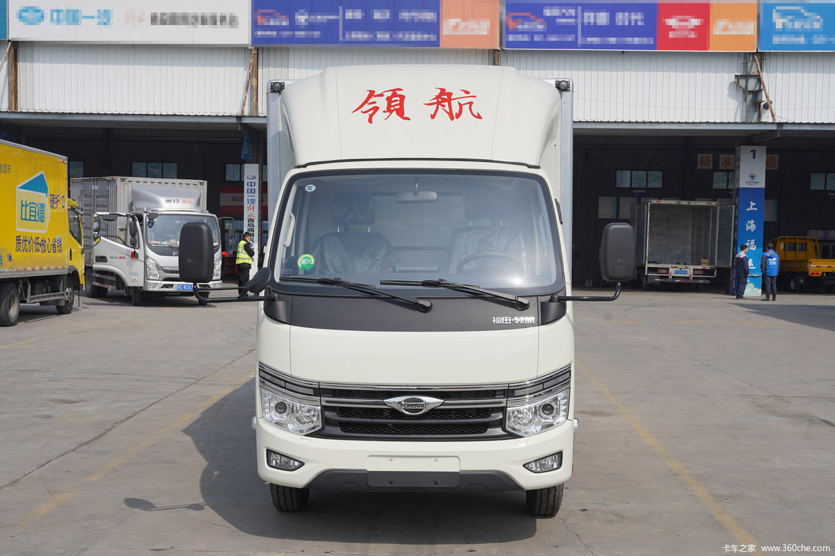 福田 时代领航S1 1.5L 129马力 CNG 3.15米双排厢式小卡(国六)