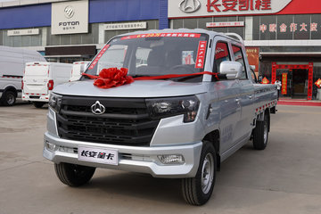 长安凯程 星卡PLUS 舒适型 1.8L 139马力 汽油 2.6米双排栏板微卡(国六)(有空调)(SC1032SFAD6) 卡车图片