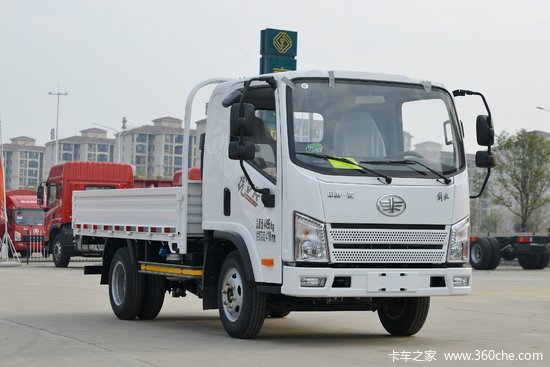 解放虎vr110马力337米排半栏板轻卡ca1041p40k50l1e6a84