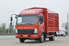 中国重汽HOWO 追梦 150马力 4.15米单排仓栅式载货车(株齿6档)(ZZ5087CCYH3315F183)