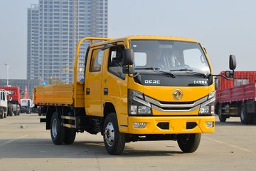 东风多利卡d6115马力325米双排栏板轻卡国六eq1041d3cdf