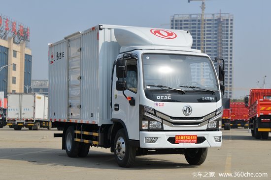 东风多利卡d5锐能版132马力38米单排厢式轻卡国六eq5041xxy3cdcac