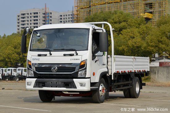 东风凯普特星云k6标准版160马力42米单排栏板轻卡高货厢eq1070s3cdf