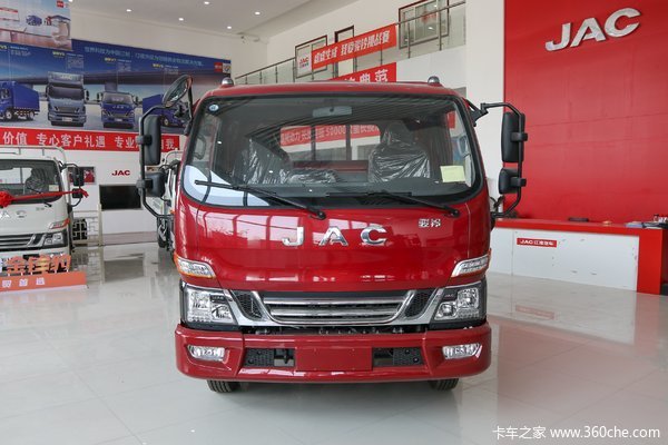 江淮 骏铃V6 150马力 4X2 4.22米单排栏板轻卡(法士特8挡)(HFC1045P32K4C7S)
