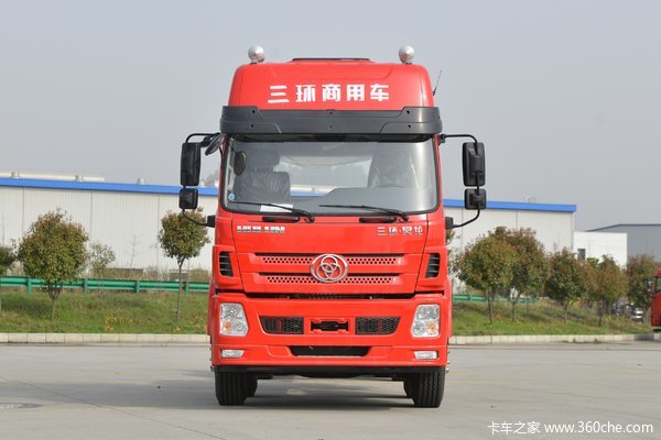 三环十通 昊龙 豪华版 270马力 8X2 7.6米厢式载货车(国六)(STQ5312XXYA6)
