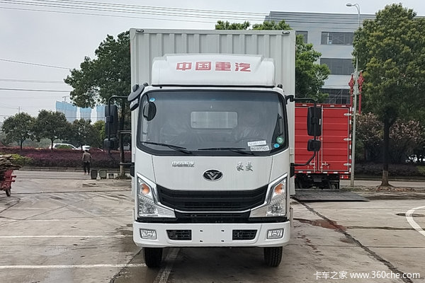 中国重汽 豪曼H3 132马力 4X2 4.15米厢式轻卡(国六)(ZZ5048XXYF17FB0)