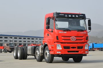三环十通 昊龙 舒适版 300马力 8X4 8米栏板载货车(STQ1311L16Y6B6) 卡车图片