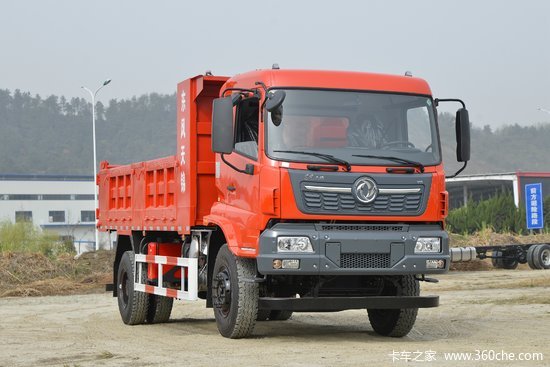 东风商用车 天锦vr 270马力 4x2 4.8米自卸车(国六)(dfh3180b5)