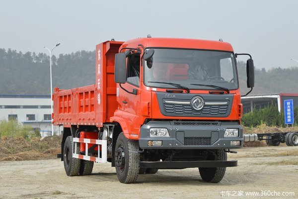 东风天锦单桥自卸车220马力最高优惠0.5万!