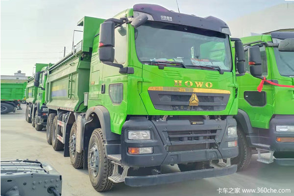 中国重汽HOWO TX 基础款 旗舰版 460马力 8X4 5.8米自卸式垃圾车( ZZ5317ZLJV256GF1)