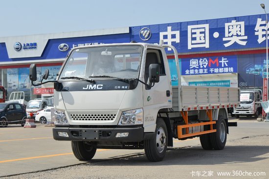 江铃 顺威窄体 127马力 4.22米单排栏板轻卡(国六)(液刹)(速比6.