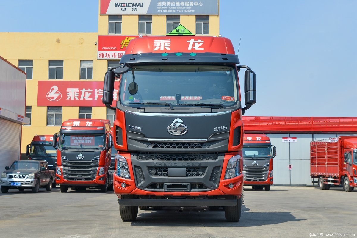 东风柳汽 乘龙H5 460马力 6X4 危险品牵引车