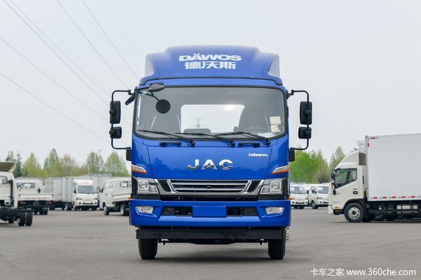江淮 德沃斯V8 170马力 5.33米单排厢式载货车(HFC5128XXYP31K2D7S)