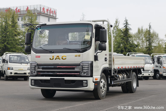 江淮帅铃q6豪华版160马力418米单排栏板轻卡国六hfc1048p71k2c7s