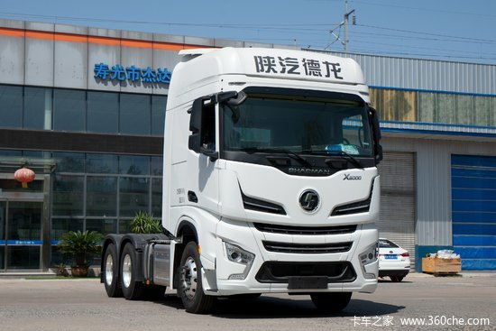 陕汽重卡 德龙x6000 560马力 6x4 amt自动挡牵引车(sx4259gd4q2)