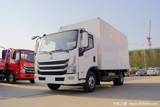 跃进 超越h500 150马力 4.17米单排厢式轻卡(国六)(sh5043xxyzfdcwz5)