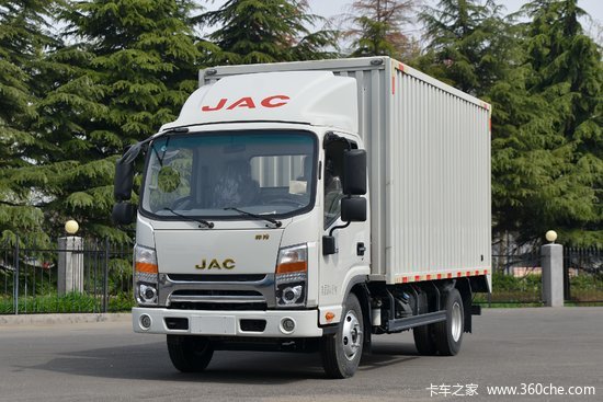 江淮帅铃q3130马力413米单排厢式轻卡国六5375速比hfc5041xxyp73k1c7s