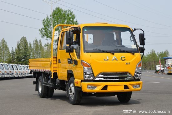 江淮康铃j3129马力32米双排栏板轻卡国六hfc1041r13k1c7s