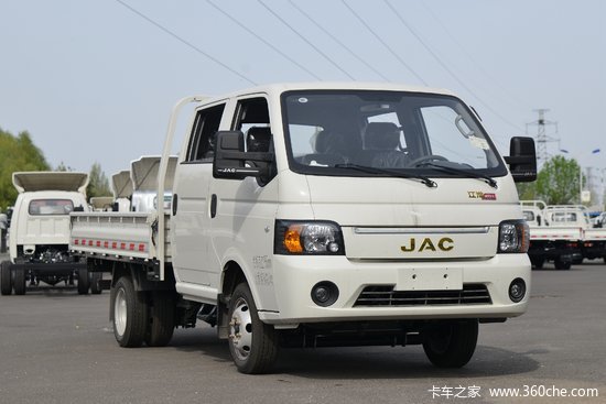 江淮恺达x616l120马力汽油297米双排栏板微卡hfc1036rv3e3c1s
