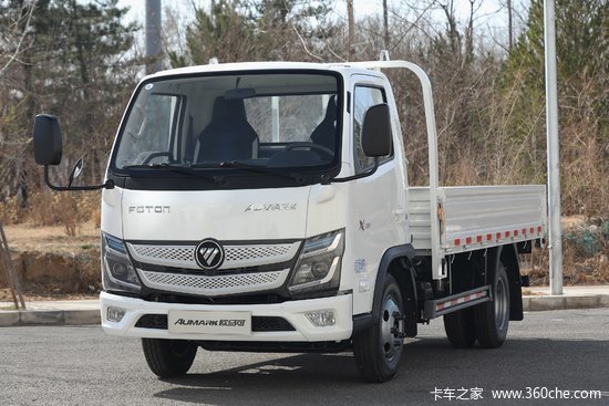 福田欧马可x122马力37米单排栏板轻卡国六bj1044vaja63a