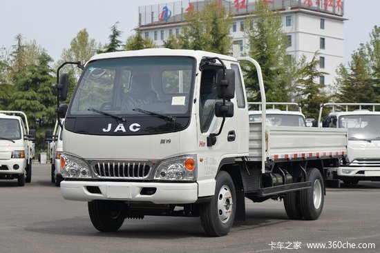 江淮康铃h3132马力385米排半栏板轻卡国六hfc1041p23k1c7s