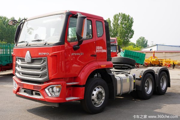 中国重汽 豪沃N7G重卡 460马力 6X4牵引车(ZZ4257V344JF1)