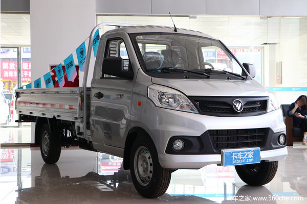 福田 祥菱V1 1.6L 122马力 汽油 3.05米单排栏板微卡(后单轮)(BJ1030V4JV5-11)