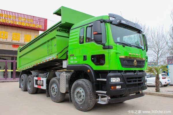 中国重汽 HOWO TX重卡 350马力 8X4 6.2米自卸车(ZZ3317V286GF1)