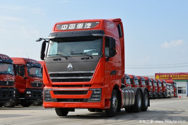 中国重汽 HOWO TH7重卡 500马力 6X4 牵引车(国六)(ZZ4257V324HF1B)