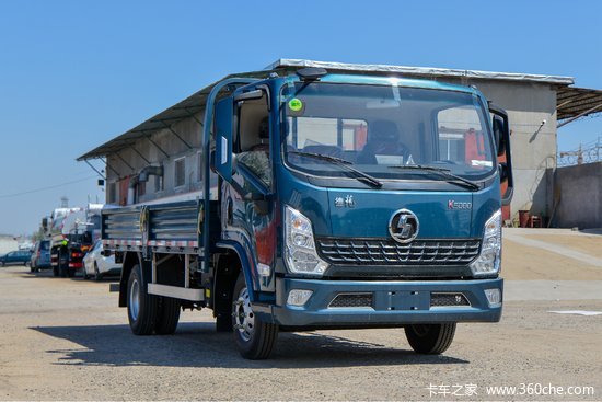 陕汽轻卡 德龙k5000 全能版标配型 160马力 4.