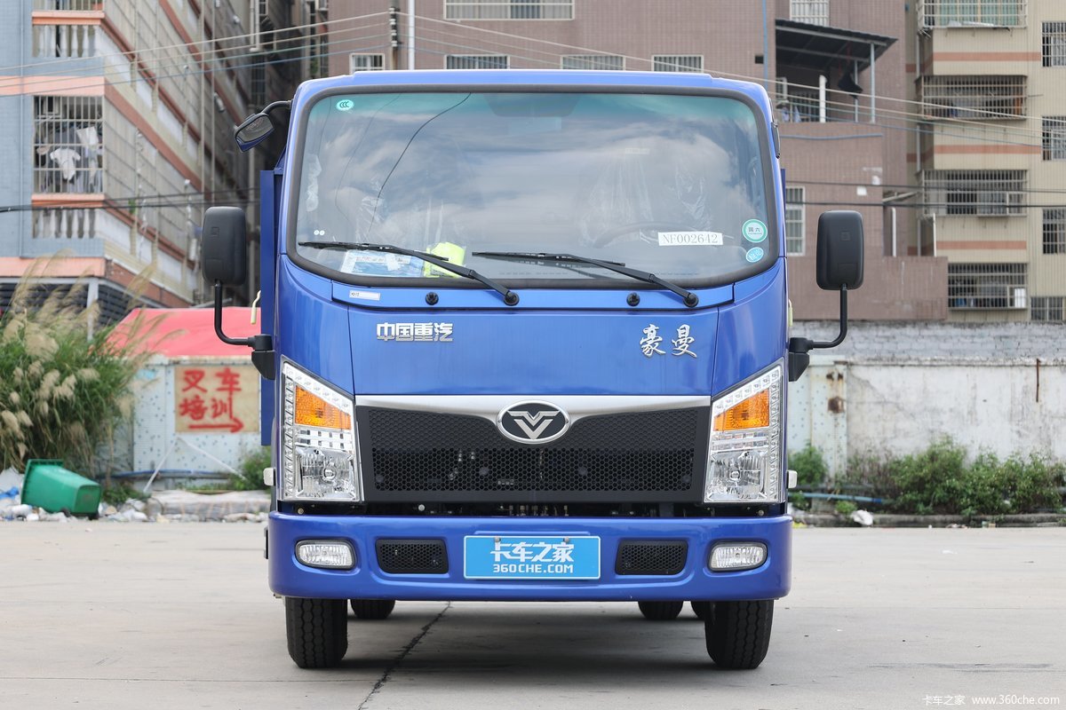 中国重汽 豪曼H3 140马力 4X2 3.3米自卸车
