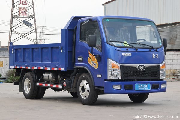 中国重汽 豪曼H3 132马力 4X2 3.45米自卸车(ZZ3048F17FB2)