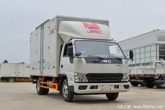 江铃 顺达宽体 143马力 4.2米单排厢式轻卡(国六)(jx5042xxytga26)