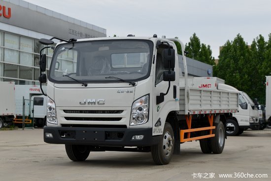 江铃凯运143马力41米单排栏板轻卡国六jx1045tgg26