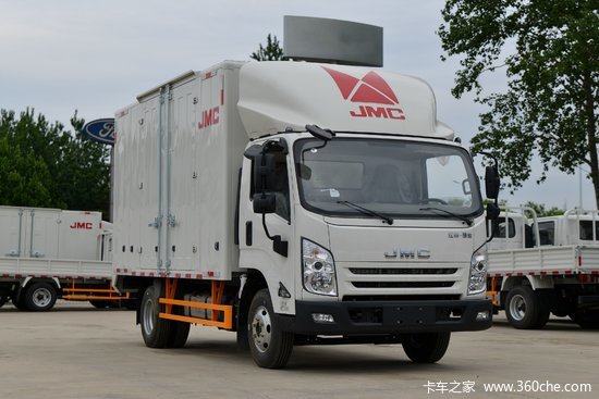 江铃 凯运升级版 146马力 4.2米单排厢式轻卡(国六)(jx5049xxytga26)