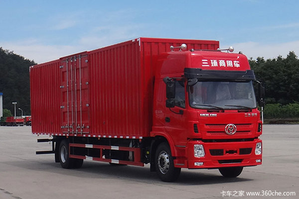 三环十通 昊龙 豪华版 270马力 4X2 9.68米厢式载货车(国六)(STQ5185XXYN6)