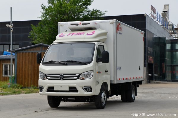 福田 祥菱M2 豪华型 95马力 4X2 3.8米冷藏车(国六)(BJ5042XLC9JB6-01)