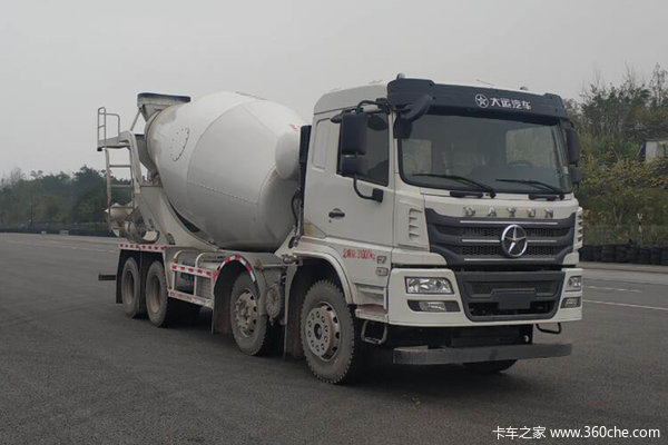 大运 F7 320马力 重载型 8X4 7.99方混凝土搅拌车(国六)(DYZ5310GJBD6FC)